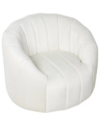 Armchair MALUNG Velvet Off-White
