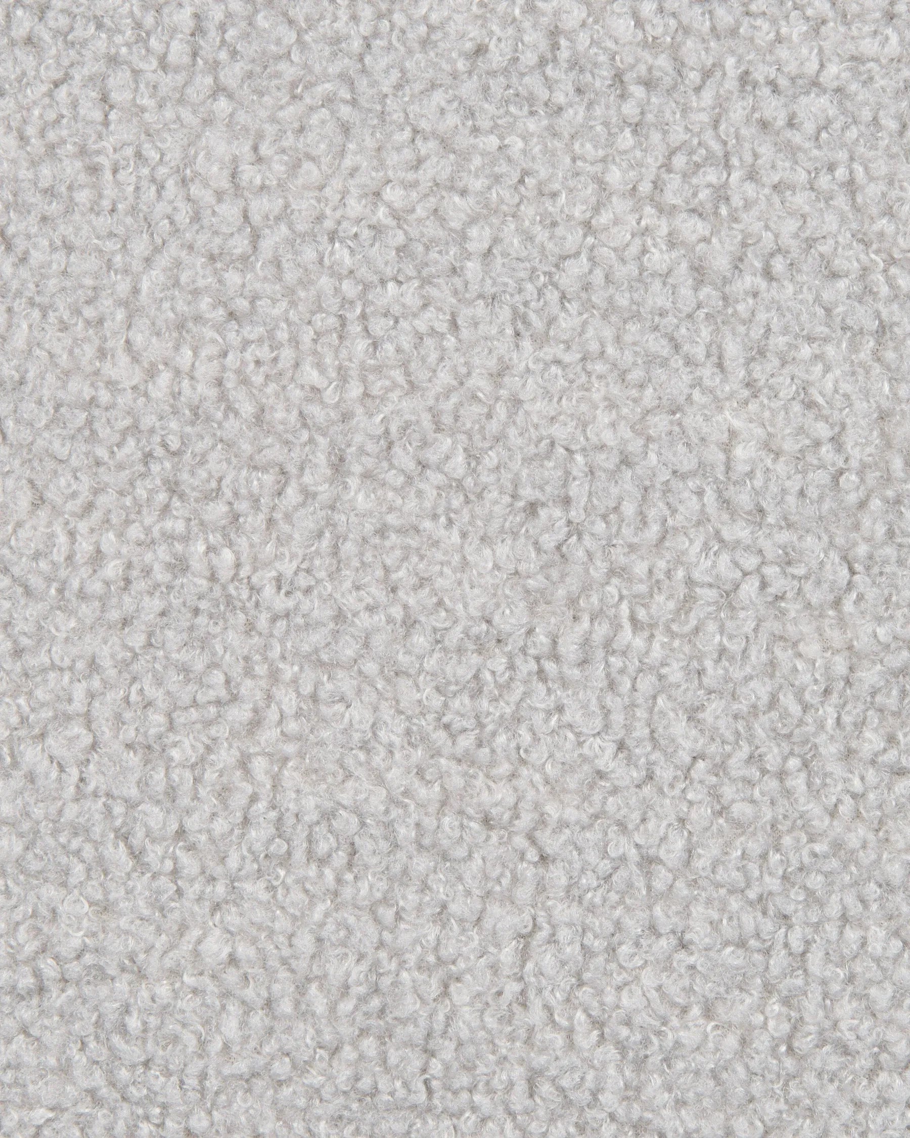 Set of 2 Bar Chairs MINA Boucle Light Grey