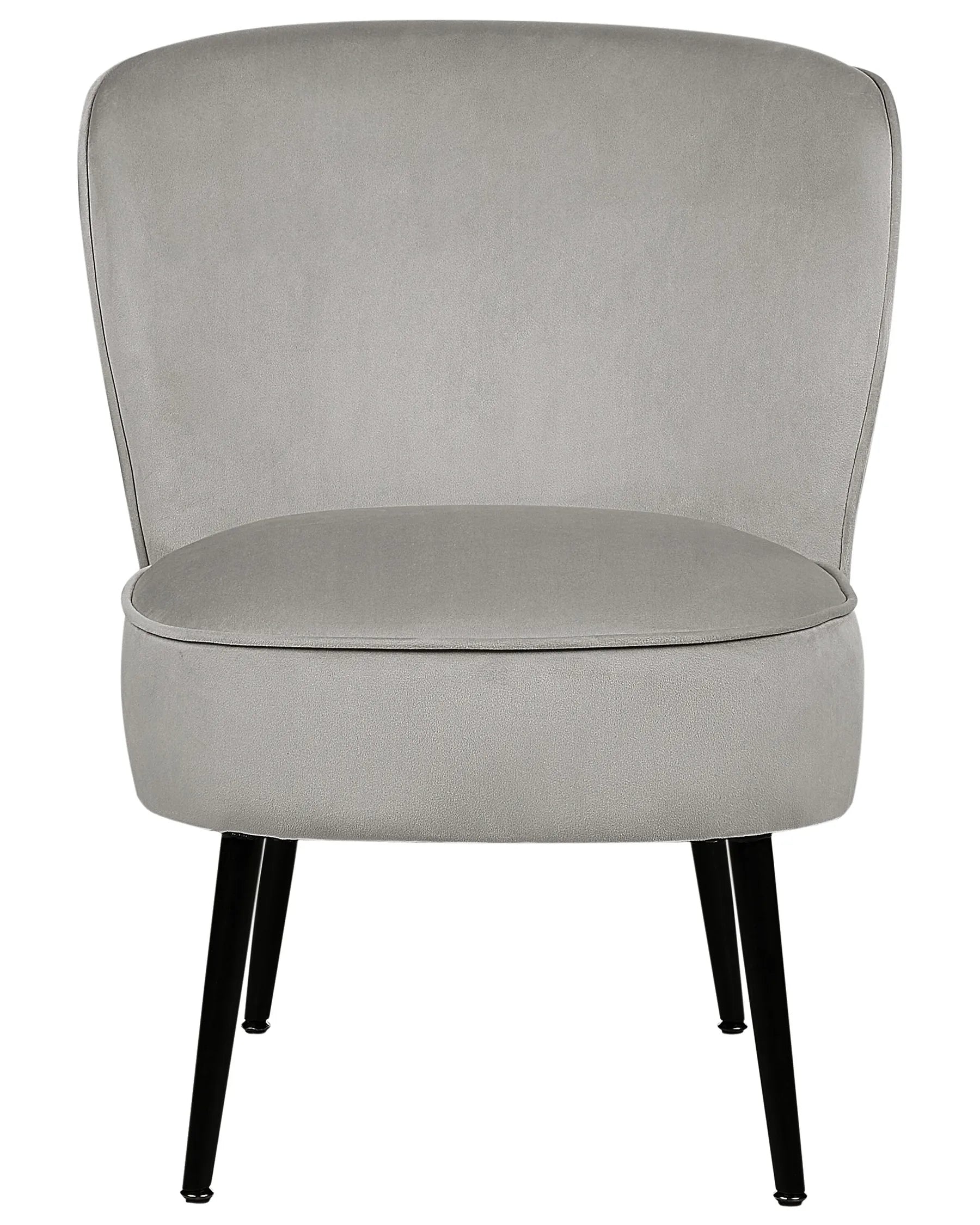 Armchair VOSS Velvet Light Grey