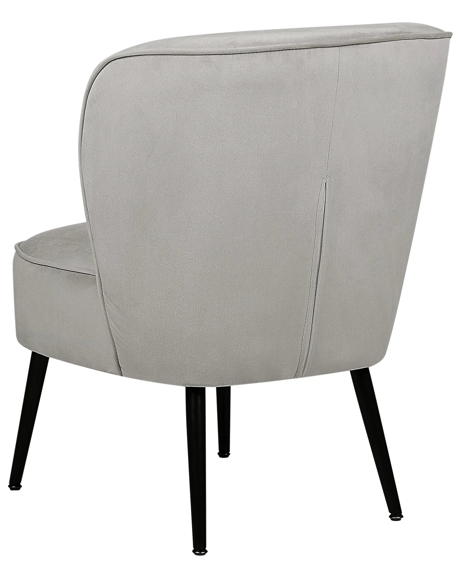 Armchair VOSS Velvet Light Grey