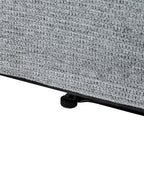 Recliner Chair EVERTON With Footrest Fabric Grey