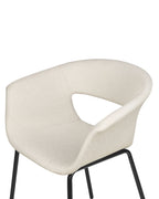 Set of 2 Dining Chairs ELMA Light Beige