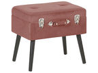 Storage Stool MALLARD Corduroy Pink
