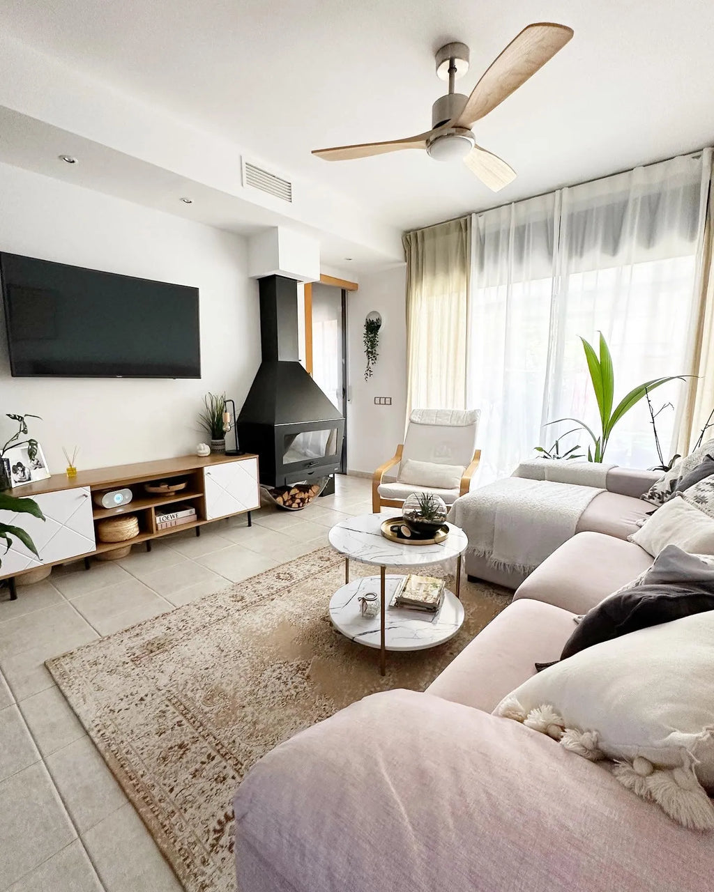 Coffee Table REVA White Marble