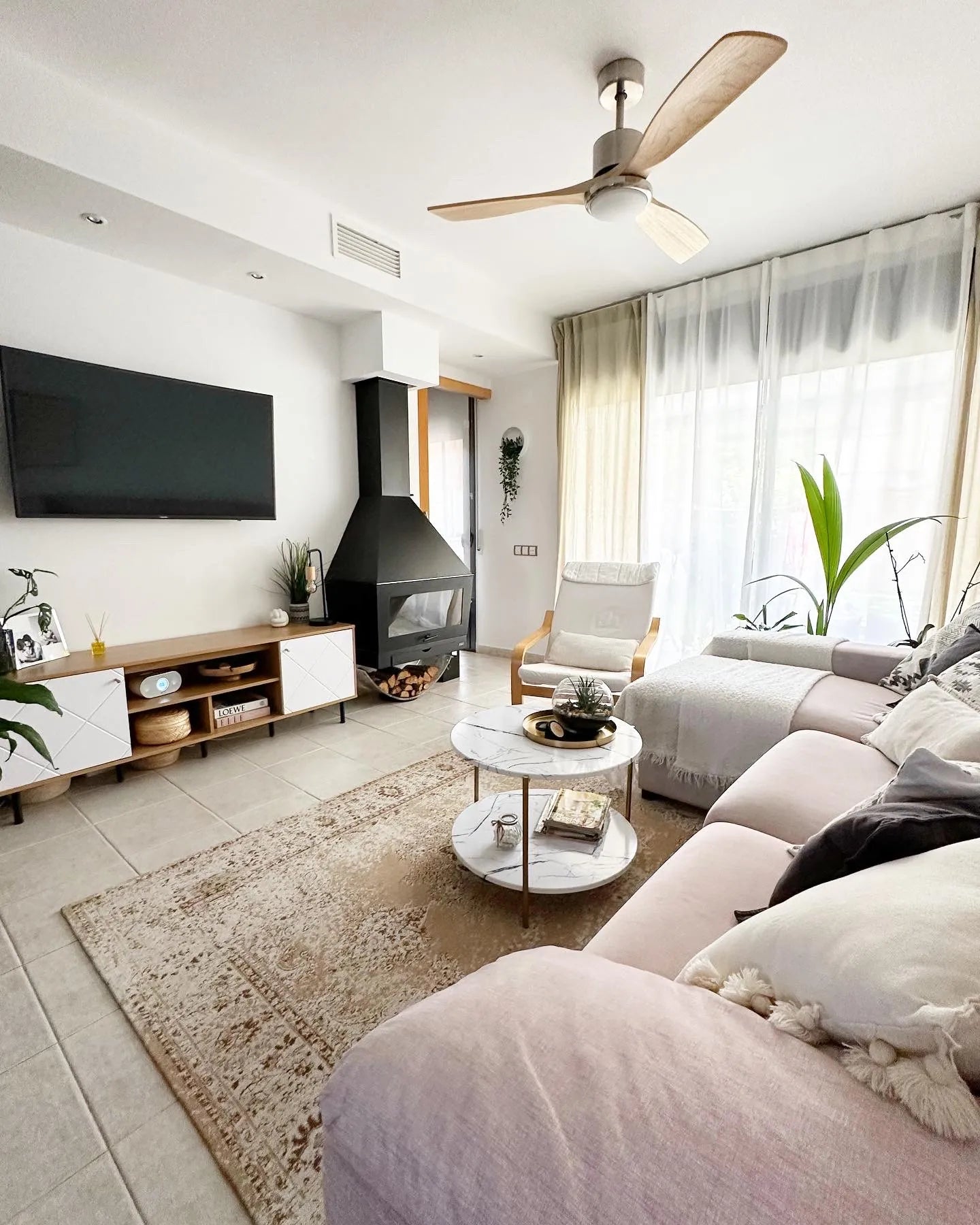 Coffee Table REVA White Marble