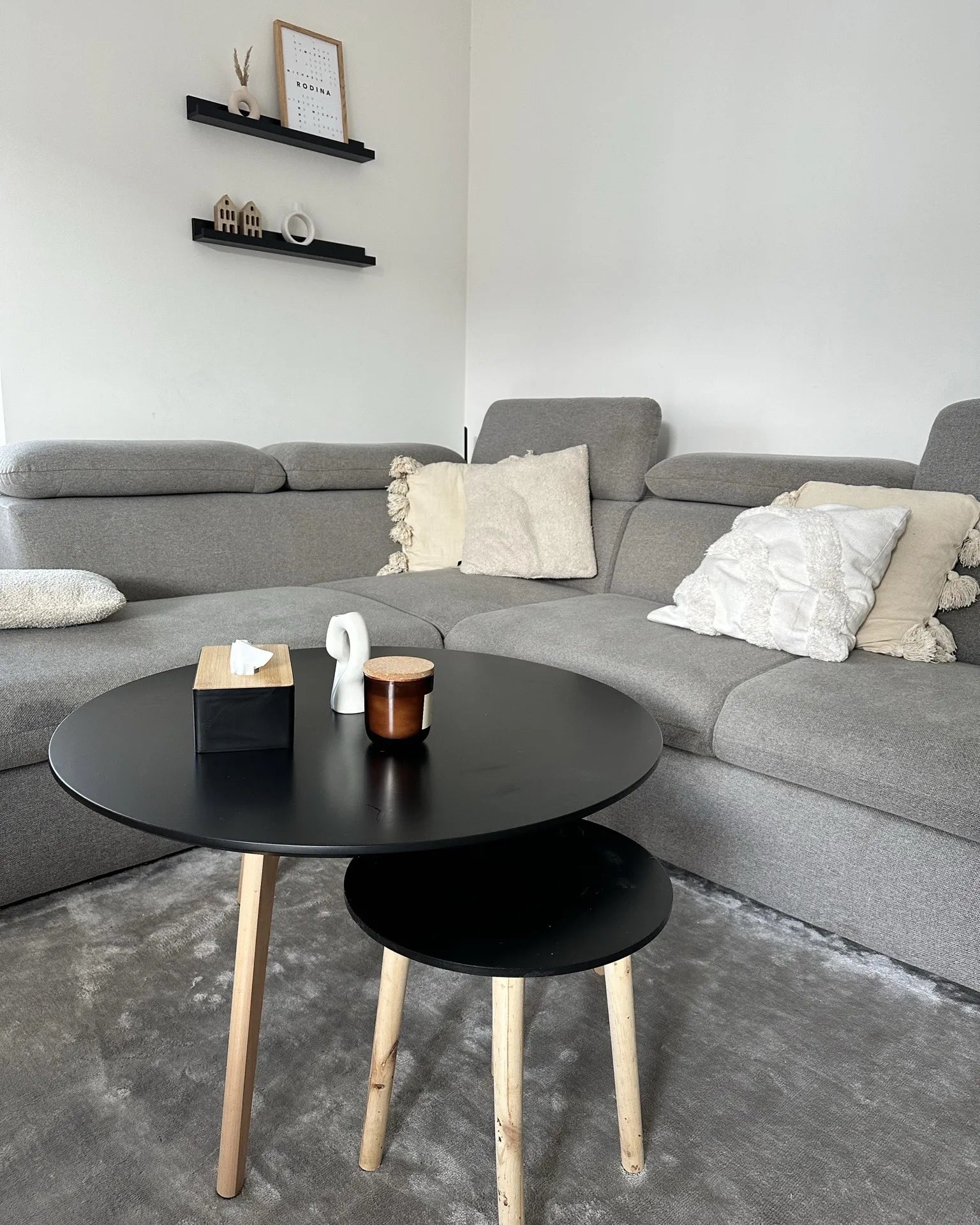 Coffee Table TENNESSEE Black