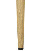 Wingback Chair VEJLE with Footstool Fabric Multicolour