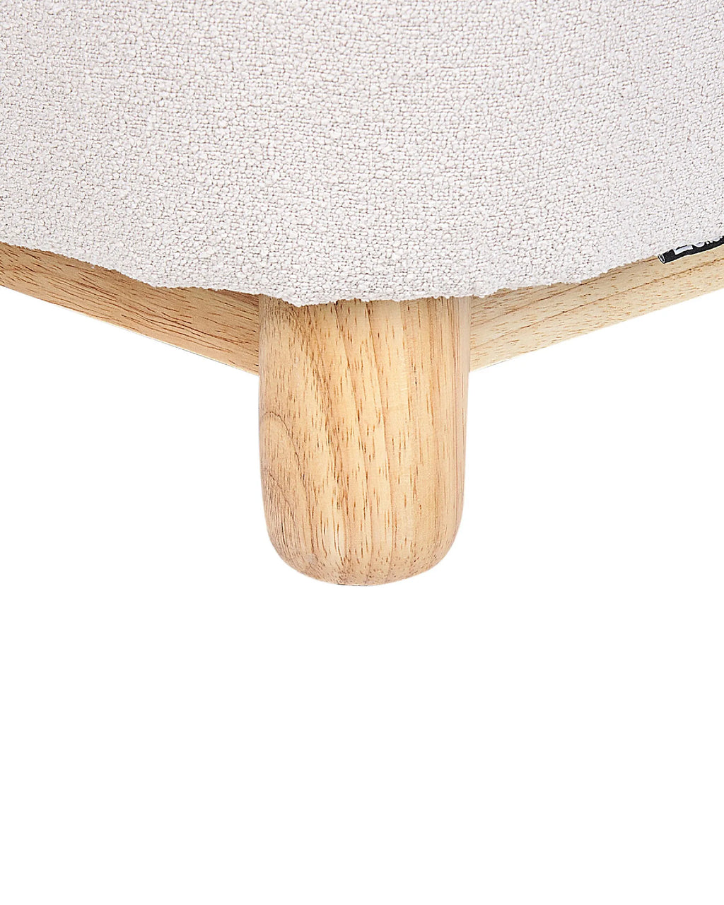 Kids Armchair Dinosaur FABORG Fabric Light Beige