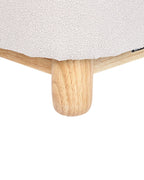 Kids Armchair Dinosaur FABORG Fabric Light Beige