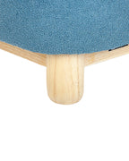 Kids Armchair Dinosaur FABORG Fabric Blue