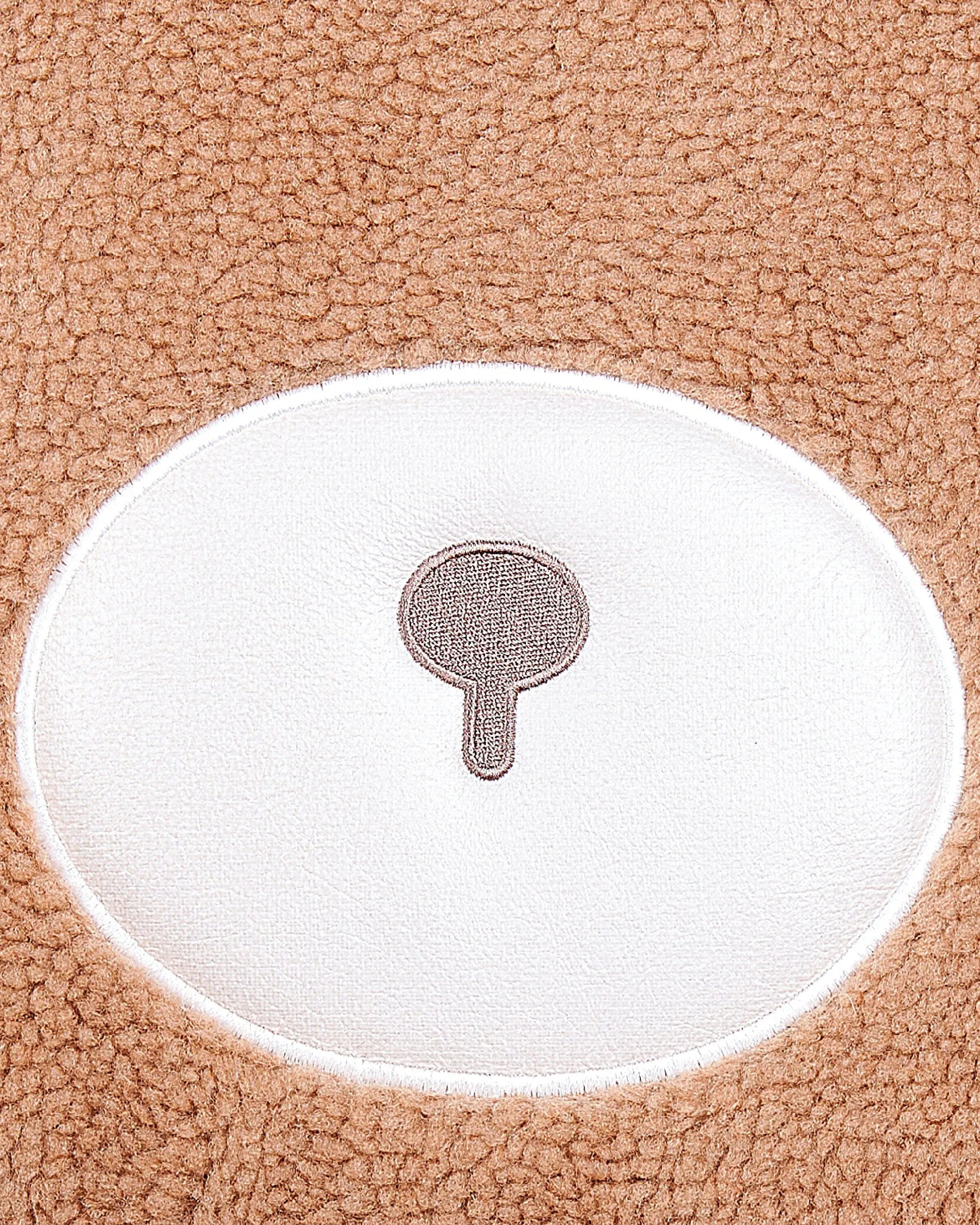 Kids Armchair Teddy Bear BOO Boucle Brown