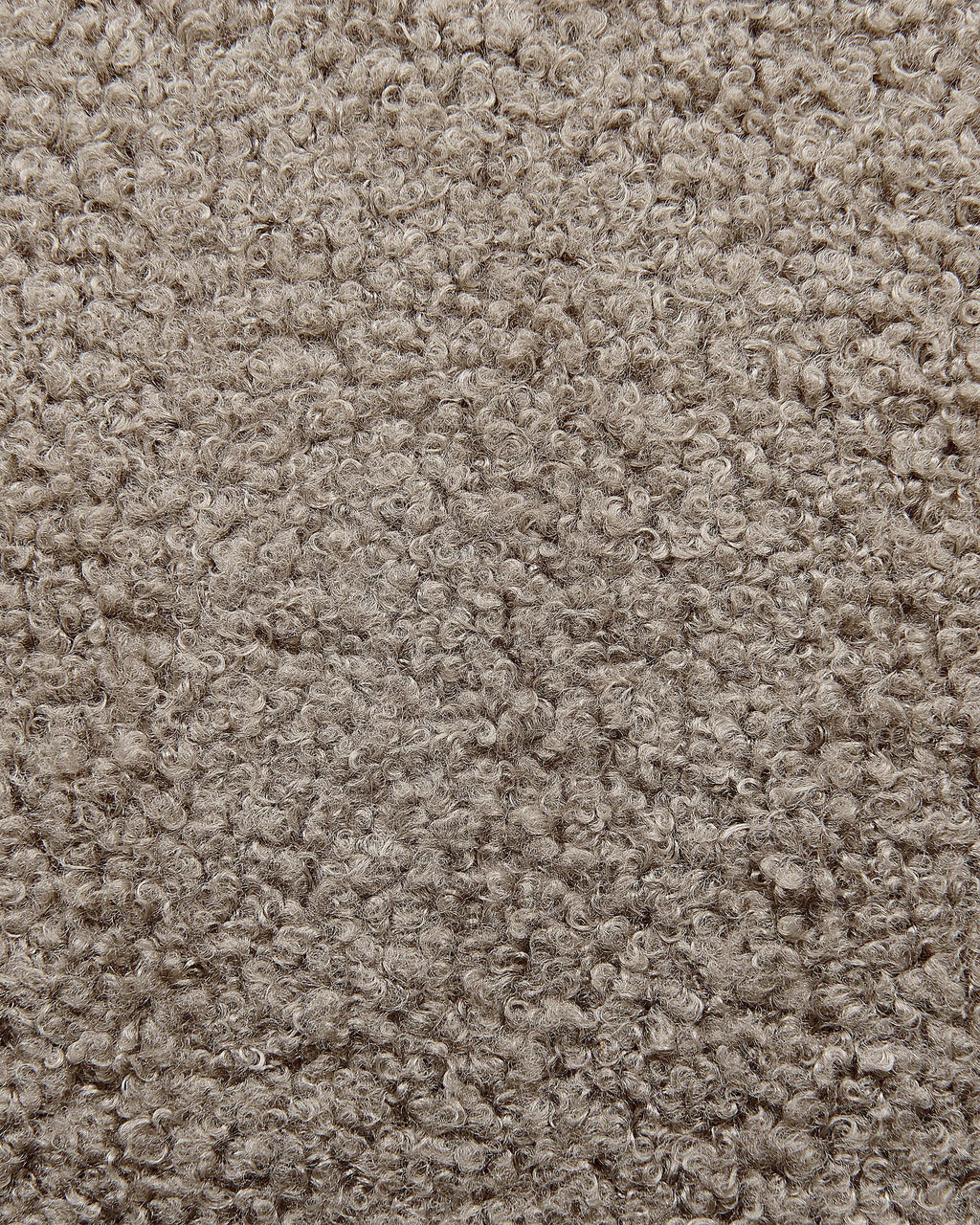 Set of 2 Dining Chairs AMES Boucle Taupe