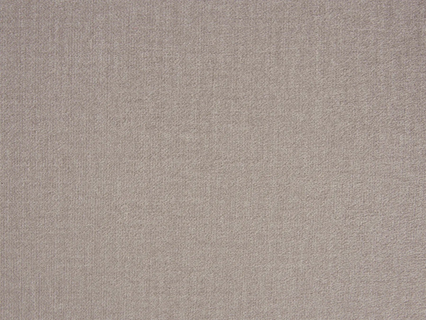 Corner Sofa 2 Seater VERNON Velvet Taupe Left Hand