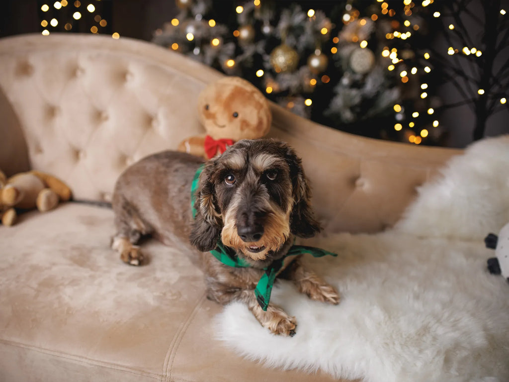 Left-Hand Chaise Lounge LATTES Velvet Beige