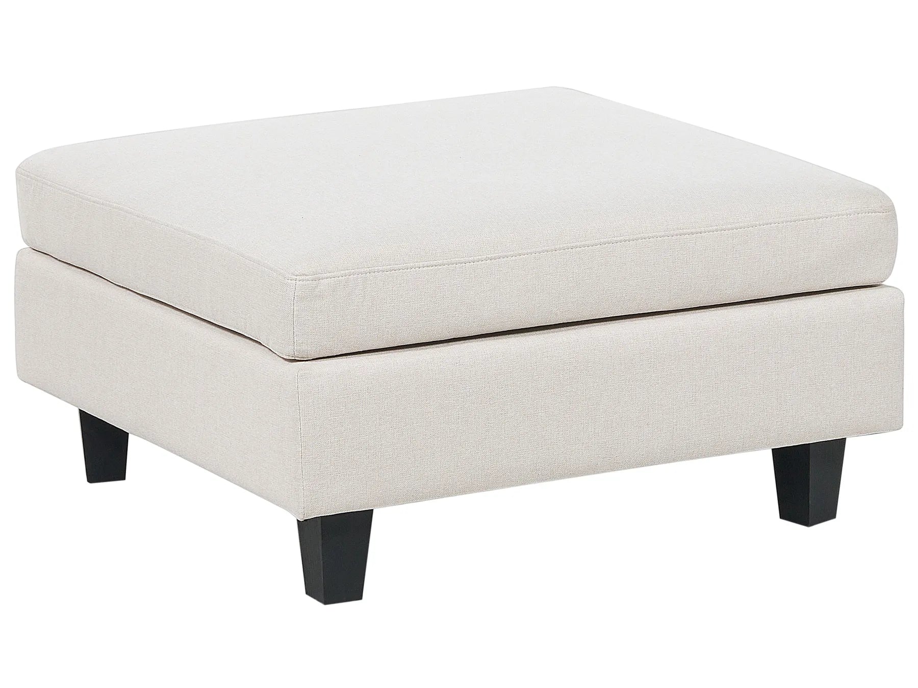Ottoman UNSTAD Fabric Light Beige
