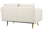 Sofa 2 Seater MAURA Fabric Light Beige