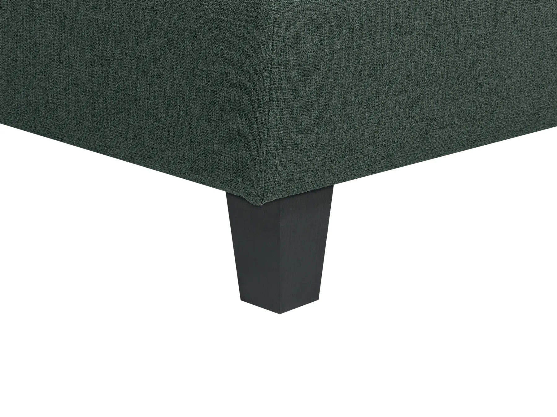 Ottoman UNSTAD Fabric Dark Green