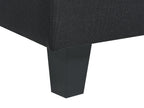 Corner Seat UNSTAD Fabric Black