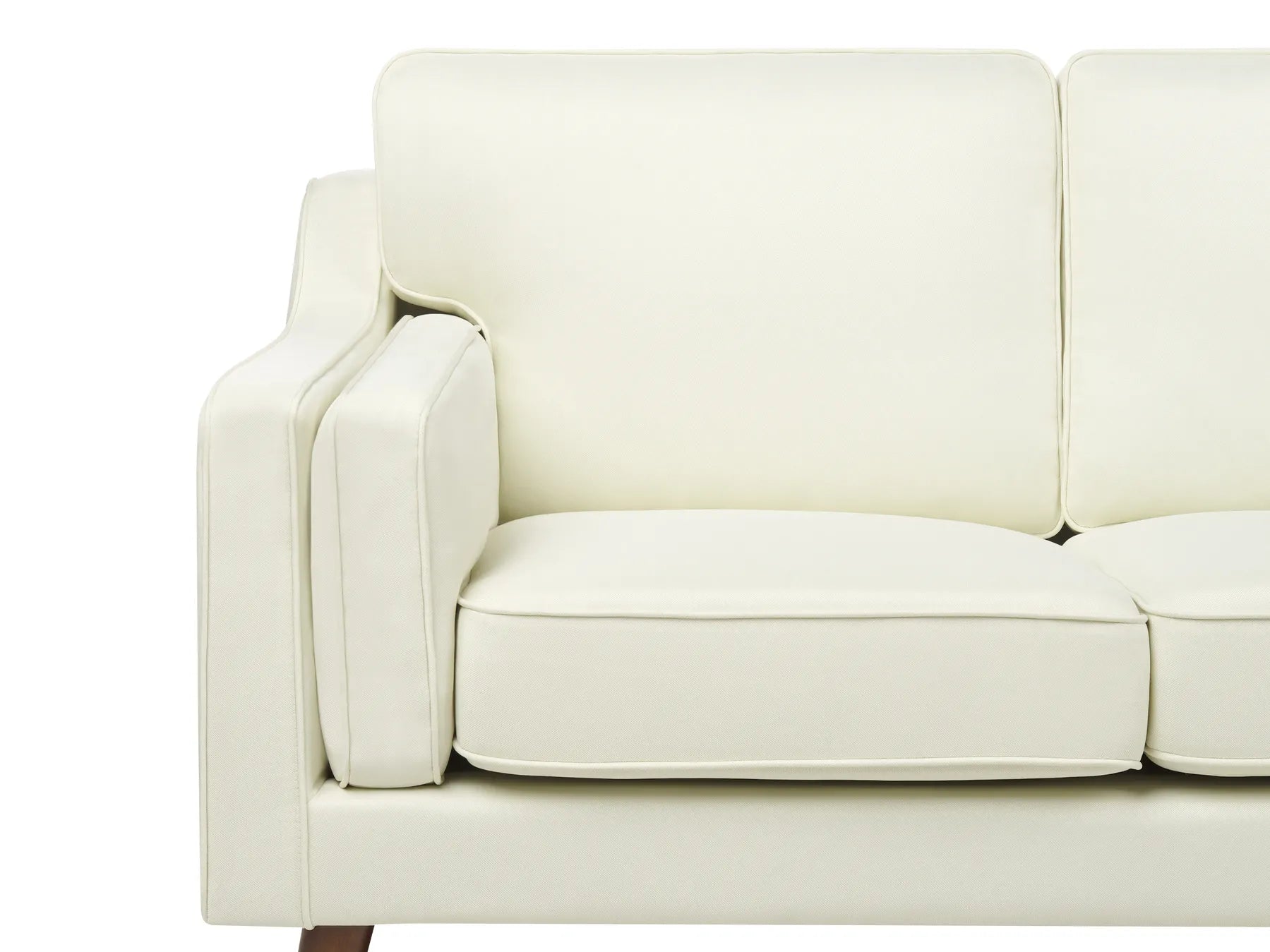 Sofa 2 Seater LOKKA Fabric Off-White