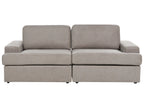 Living Room Set 4 Seater ALLA Fabric Taupe