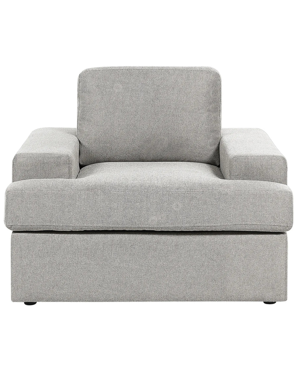 Set of 2 Armchairs ALLA Fabric Light Grey