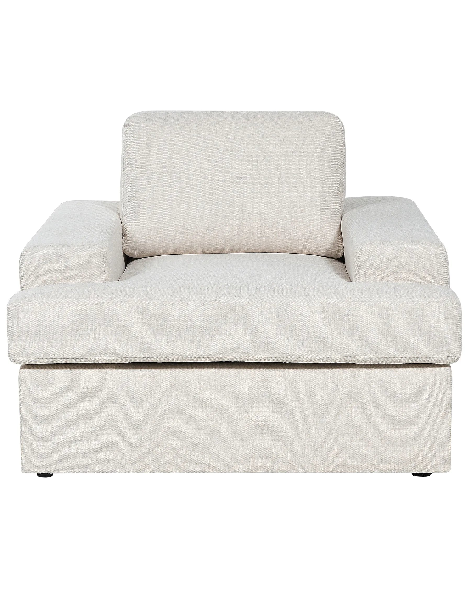 Set of 2 Armchairs ALLA Fabric Light Beige