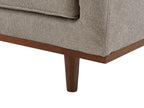 Sofa 3 Seater SKAULE Fabric Light Brown
