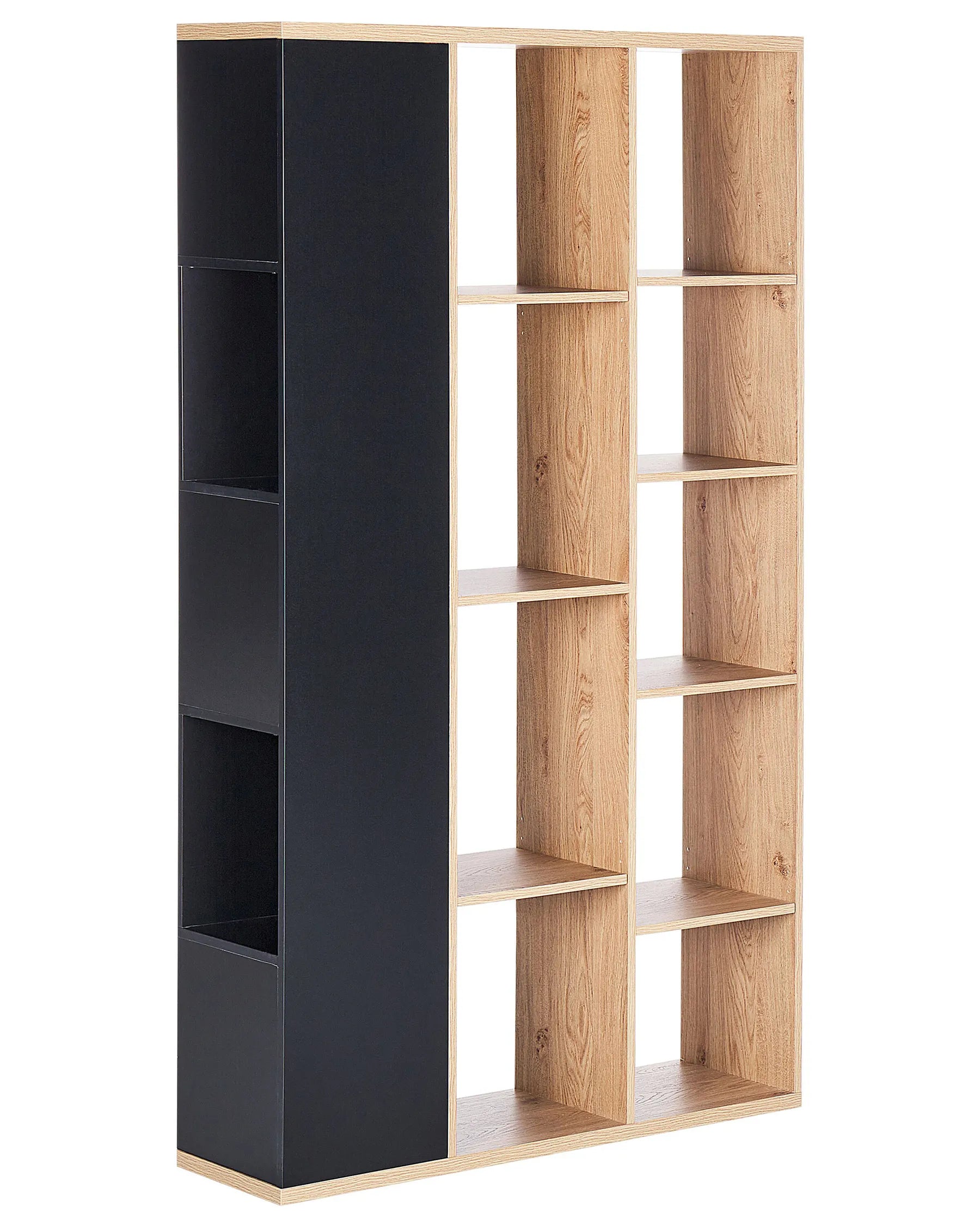 Bookcase BANGOR 175 cm Brown/ Black