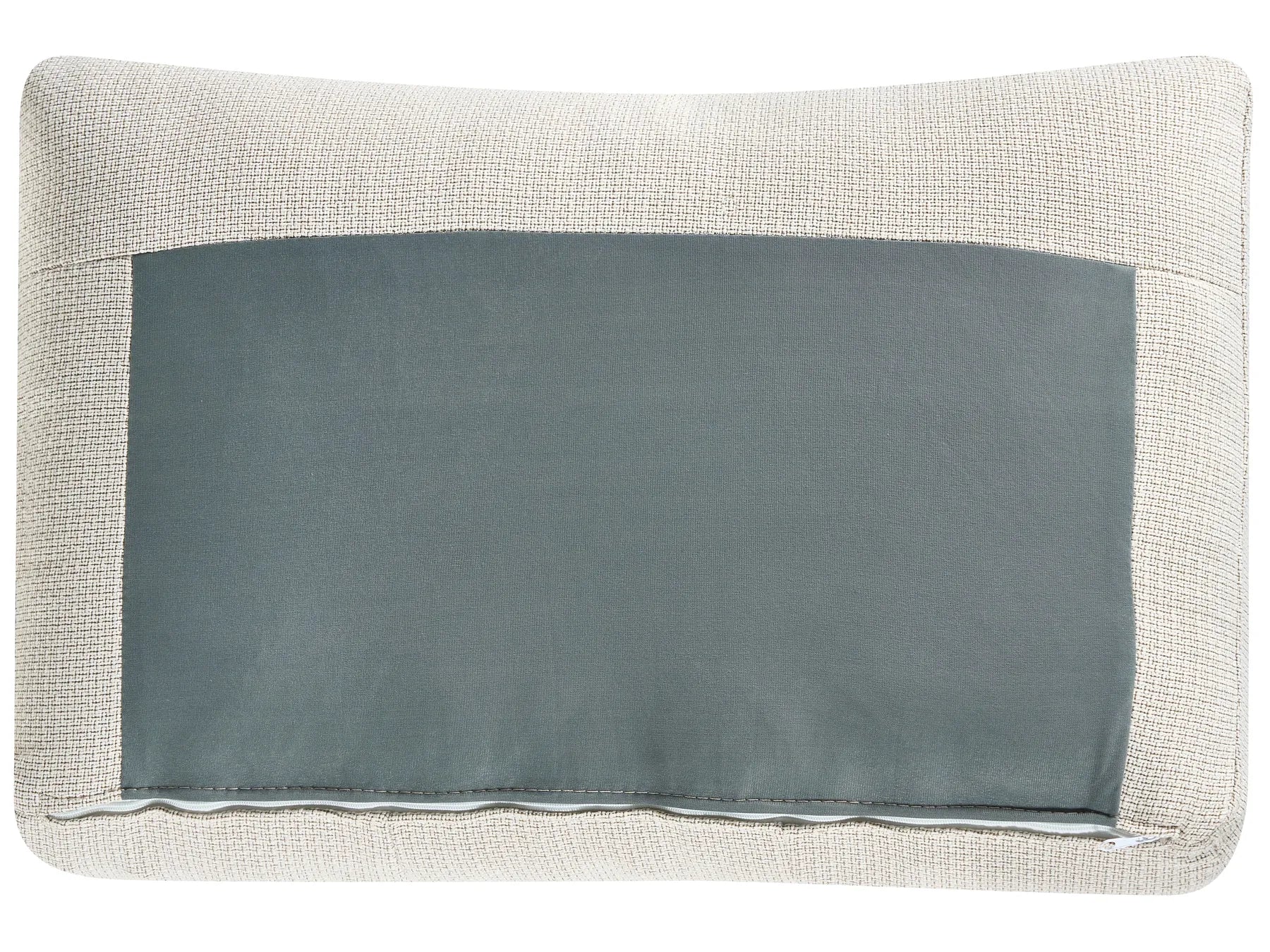 Corner Sofa Bed 3 Seater SIRO Fabric Light Beige with Storage Right Hand