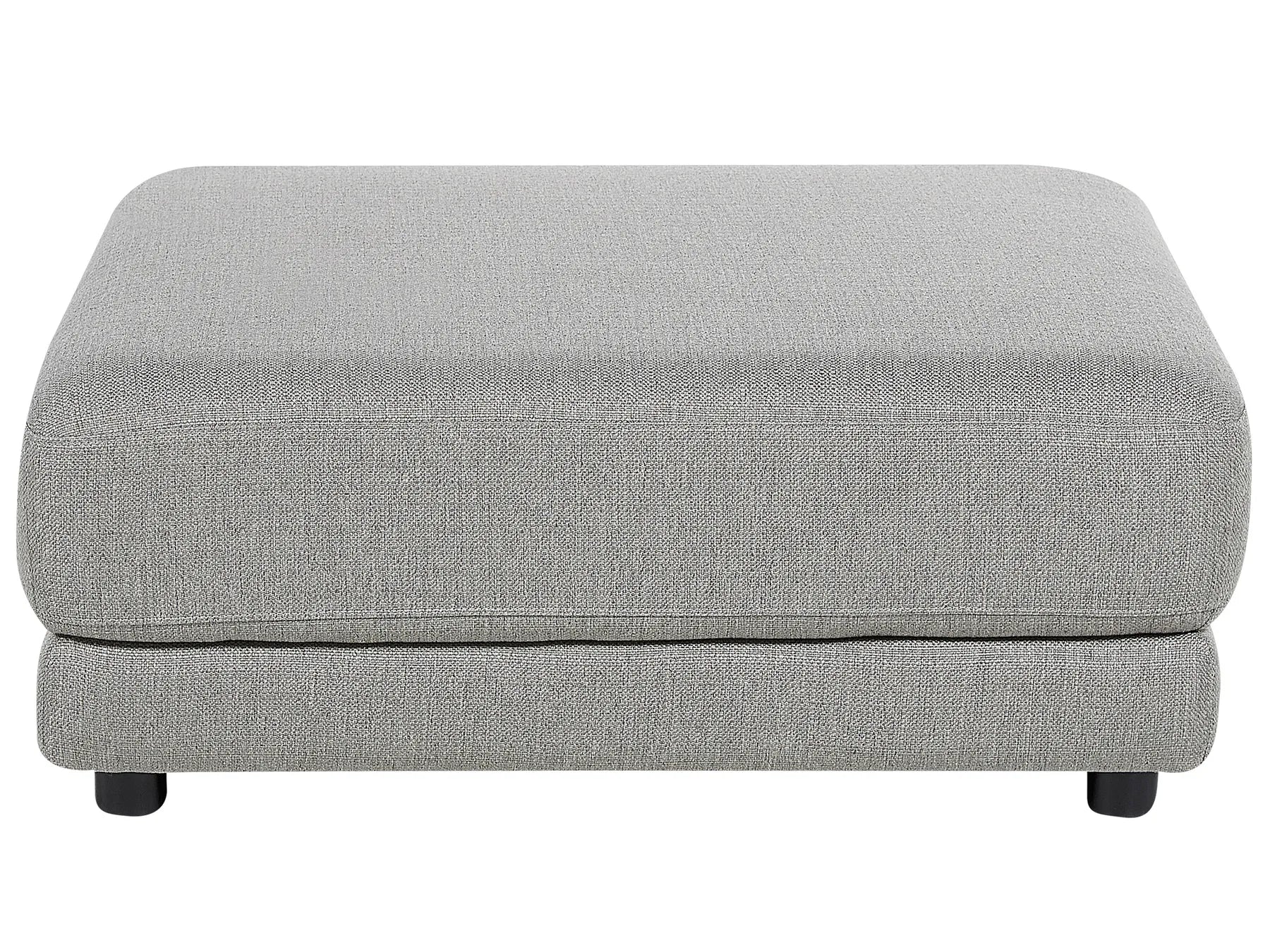 Ottoman SIGTUNA Fabric Light Grey