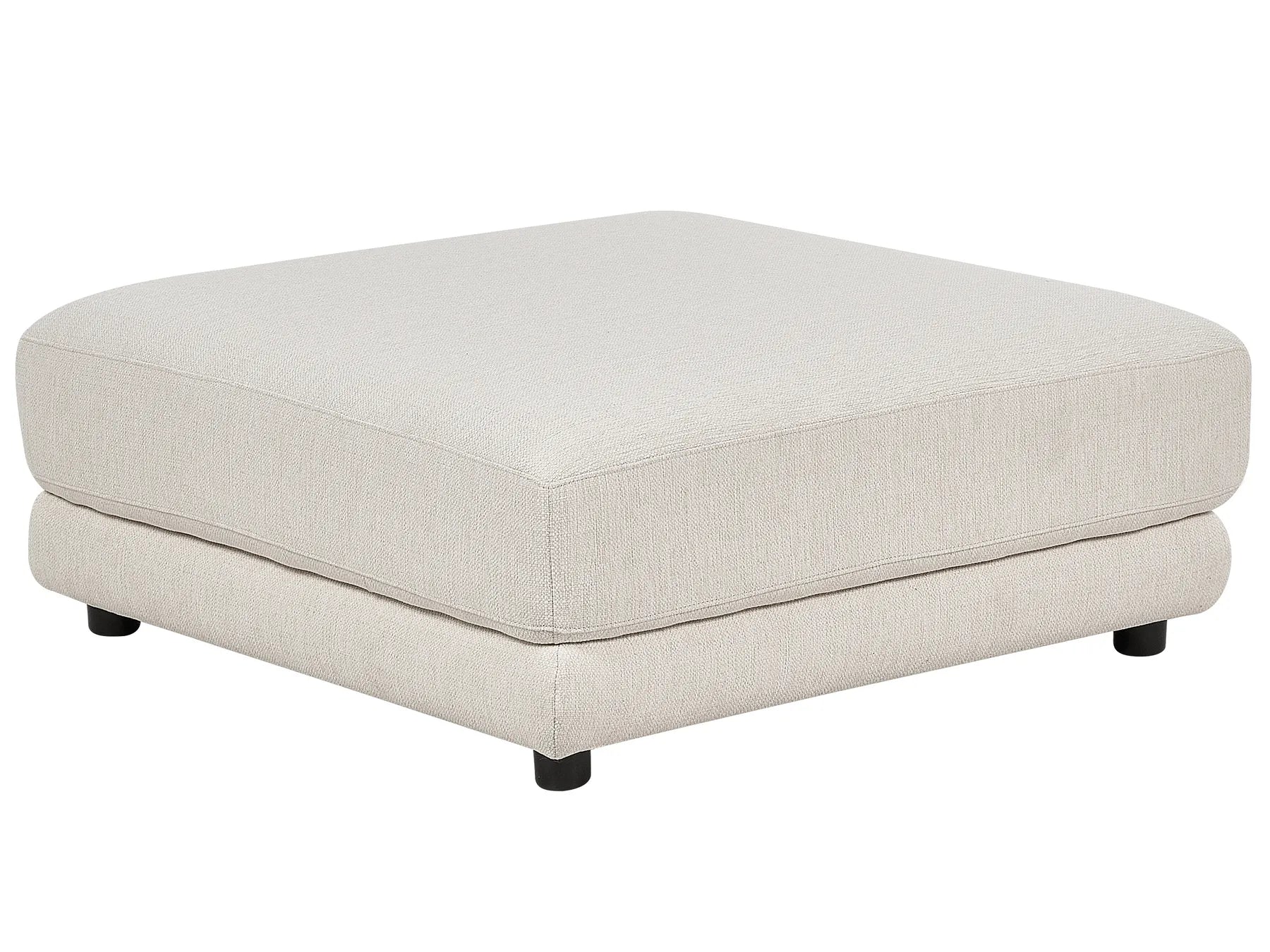 Ottoman SIGTUNA Fabric Off-White