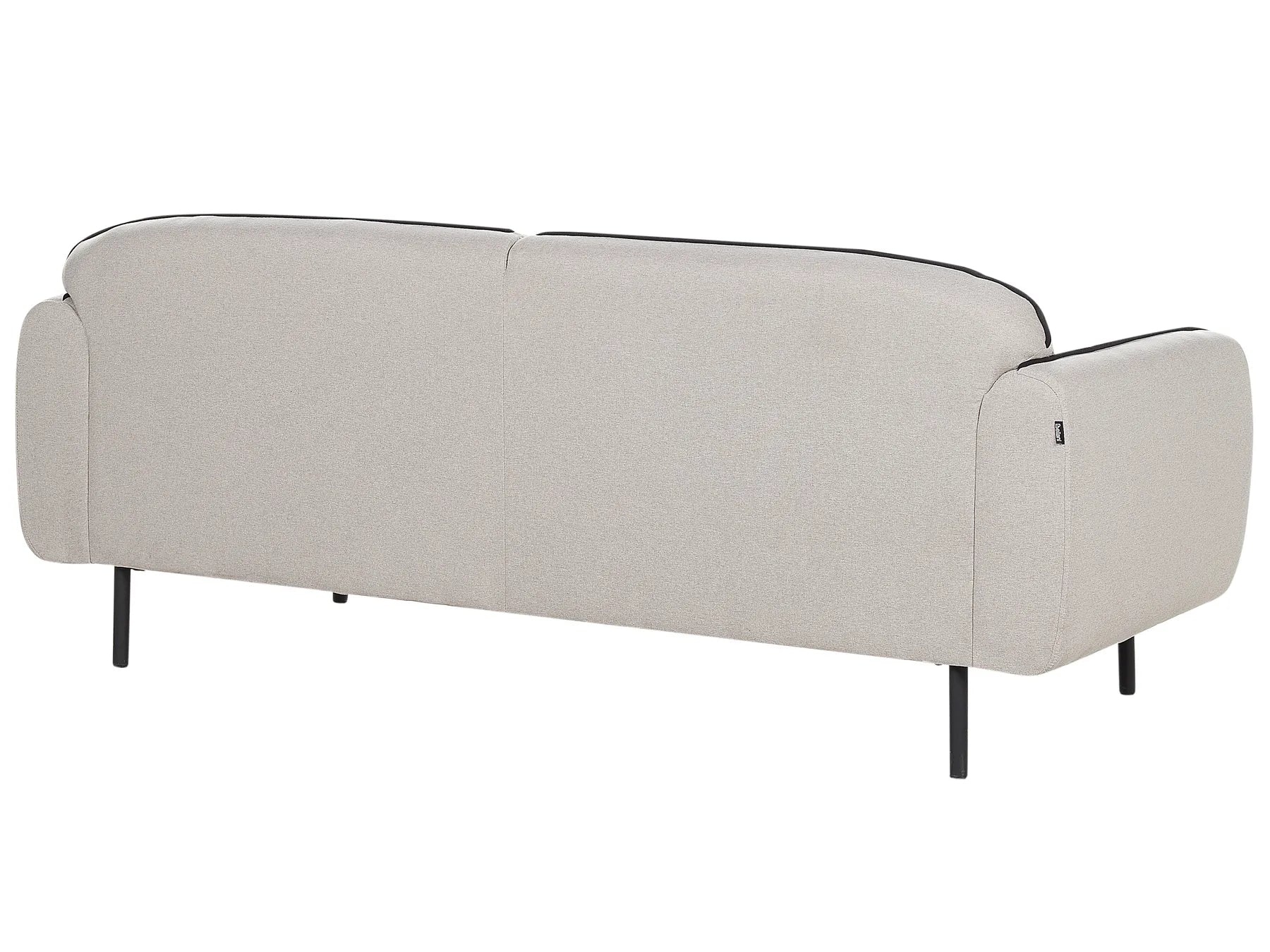 Sofa 3 Seater TONSBERG Fabric Light Grey with Ottoman