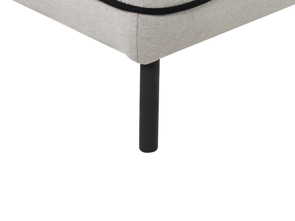 Ottoman TONSBERG Fabric Grey