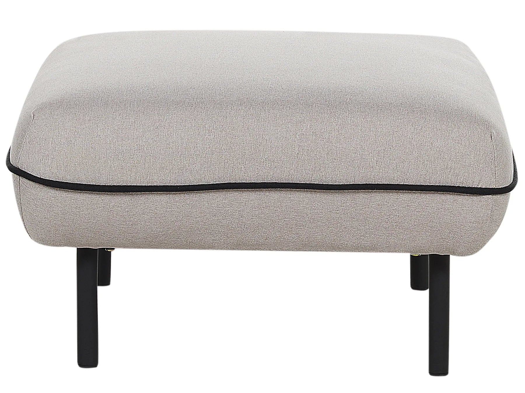 Sofa 3 Seater TONSBERG Fabric Light Grey with Ottoman