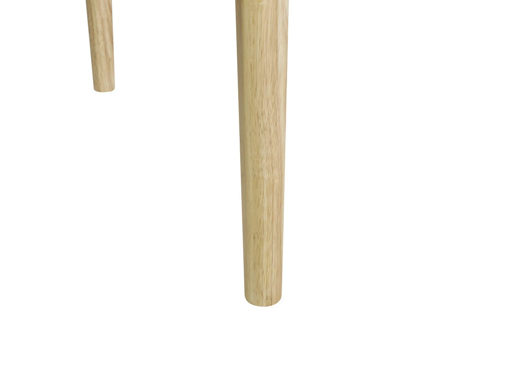 Dining Table ERMELO Natural Ash Wood 200 cm 100 cm