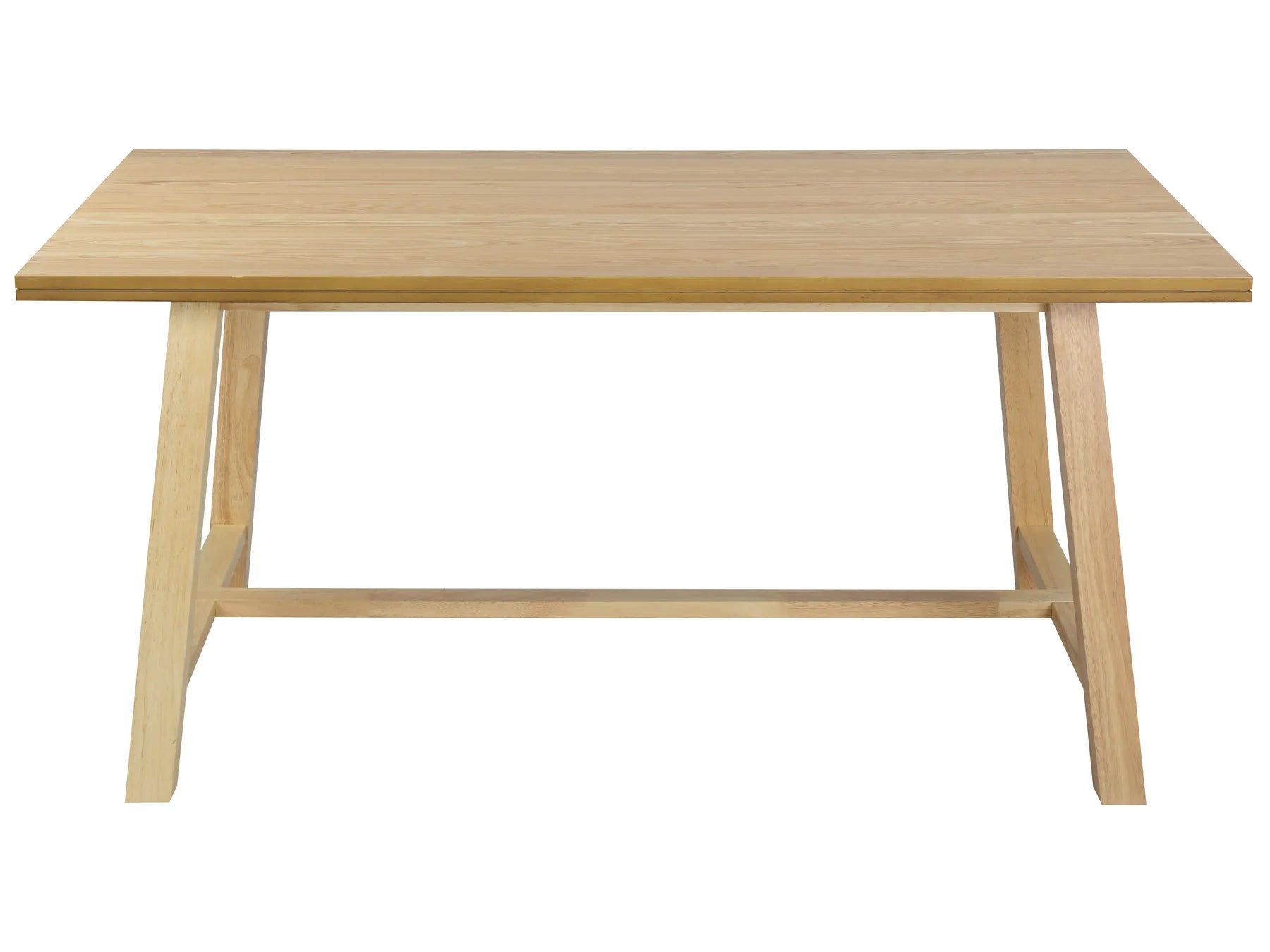 Dining Table BARNES Natural Ash Wood 160 cm 90 cm