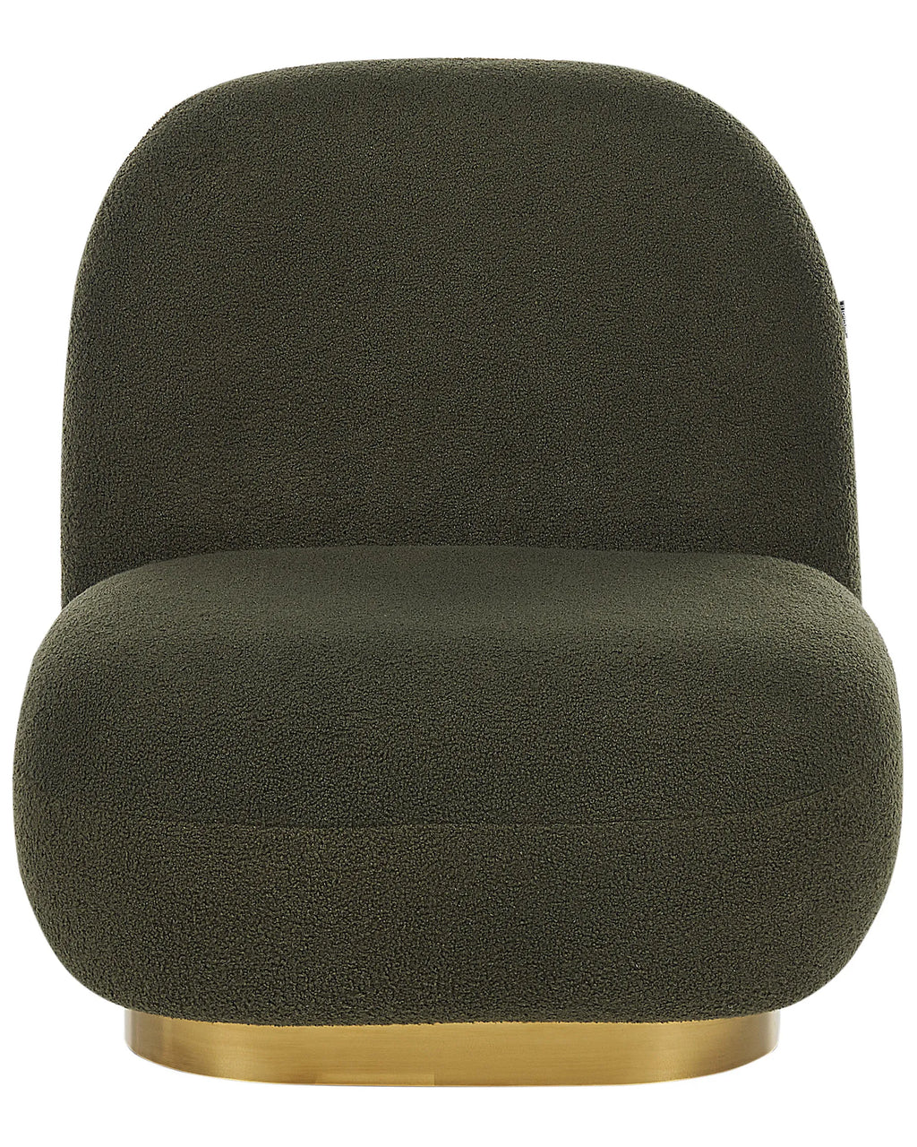 Armchair LOVIISA Boucle Dark Green