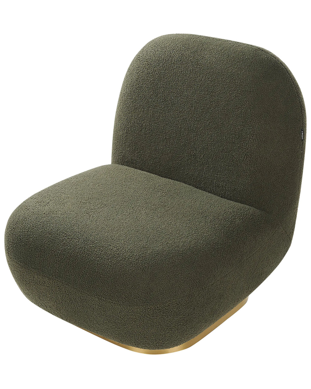 Armchair LOVIISA Boucle Dark Green