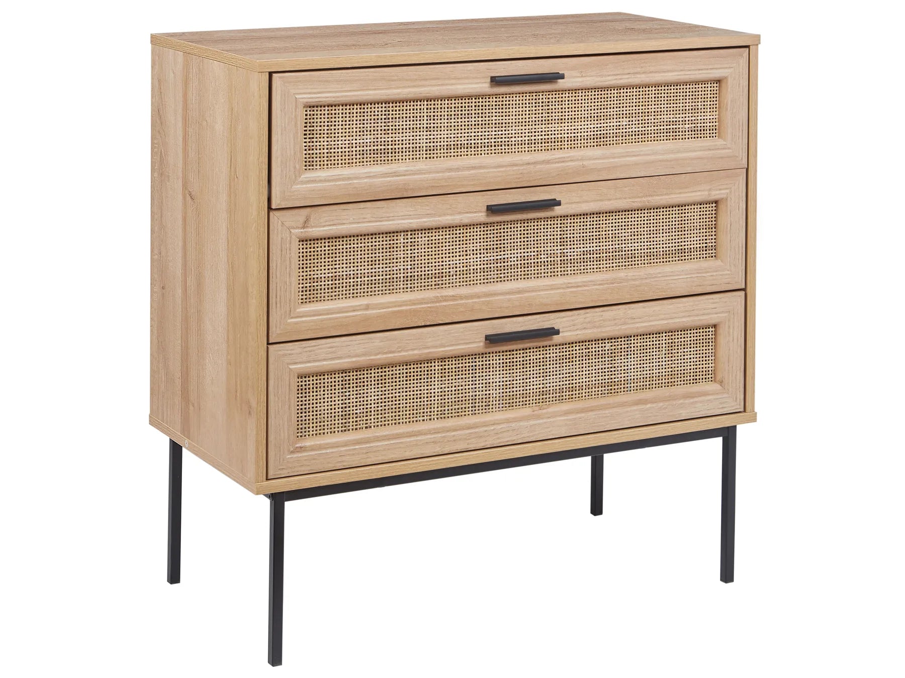 3 Drawer Chest PASCO Light Brown