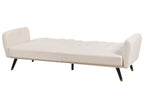 Sofa Bed 3 Seater VIMMERBY Fabric Light Beige