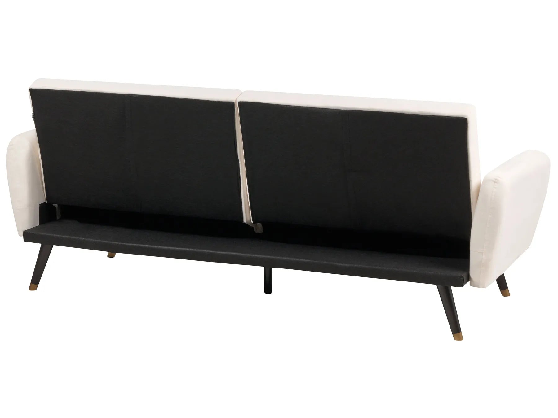 Sofa Bed 3 Seater VIMMERBY Fabric Light Beige