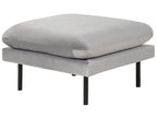 Ottoman VINTERBRO Velvet Grey