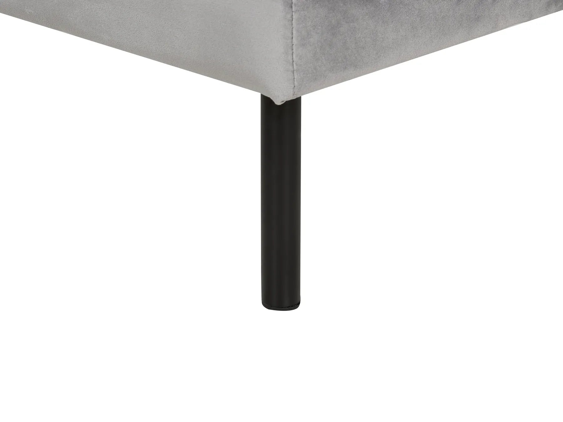 Ottoman VINTERBRO Velvet Grey