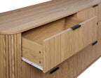 6 Drawer Chest BRADLEY Brown