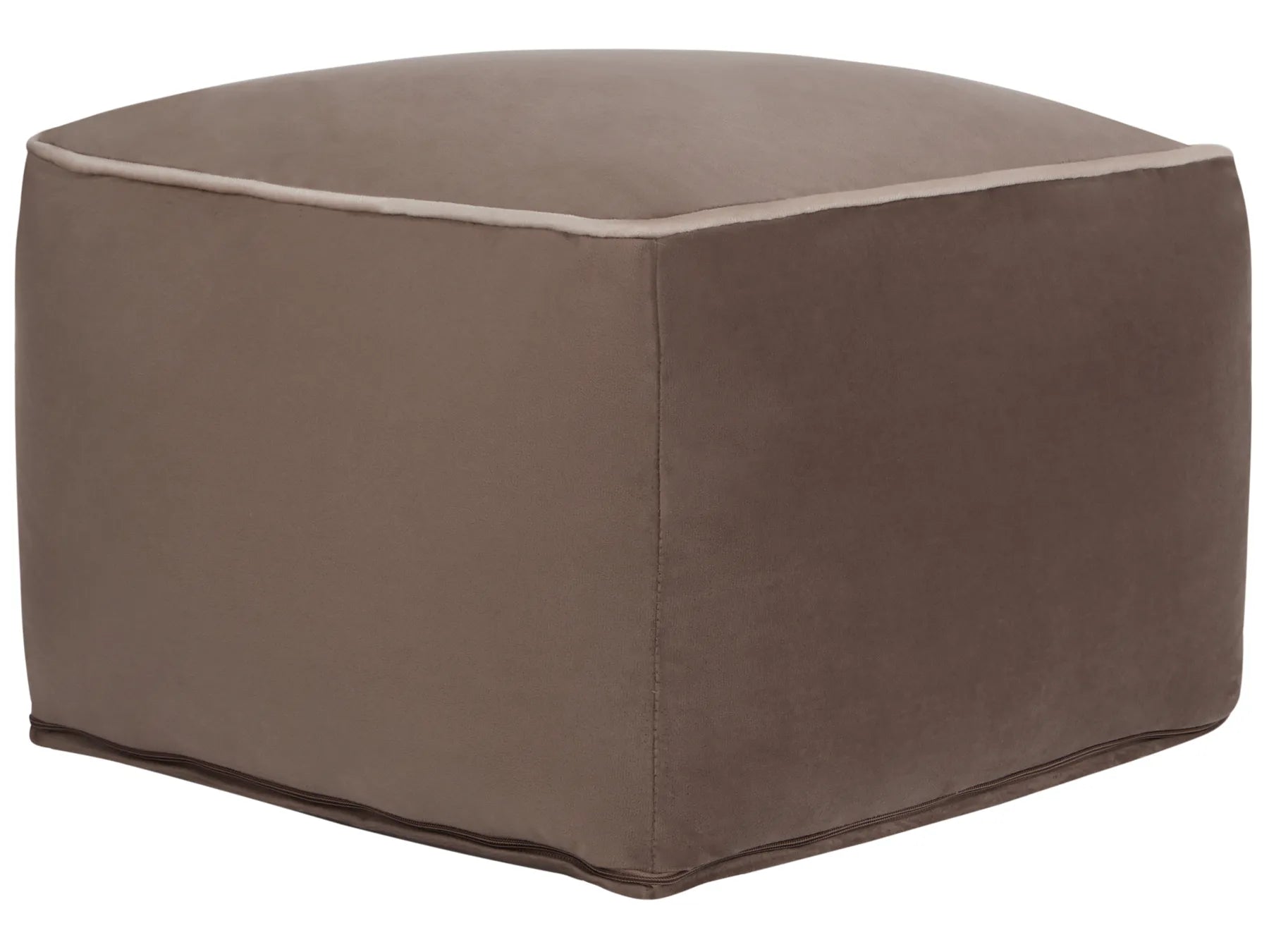 Pouffe DAREYN Velvet Brown