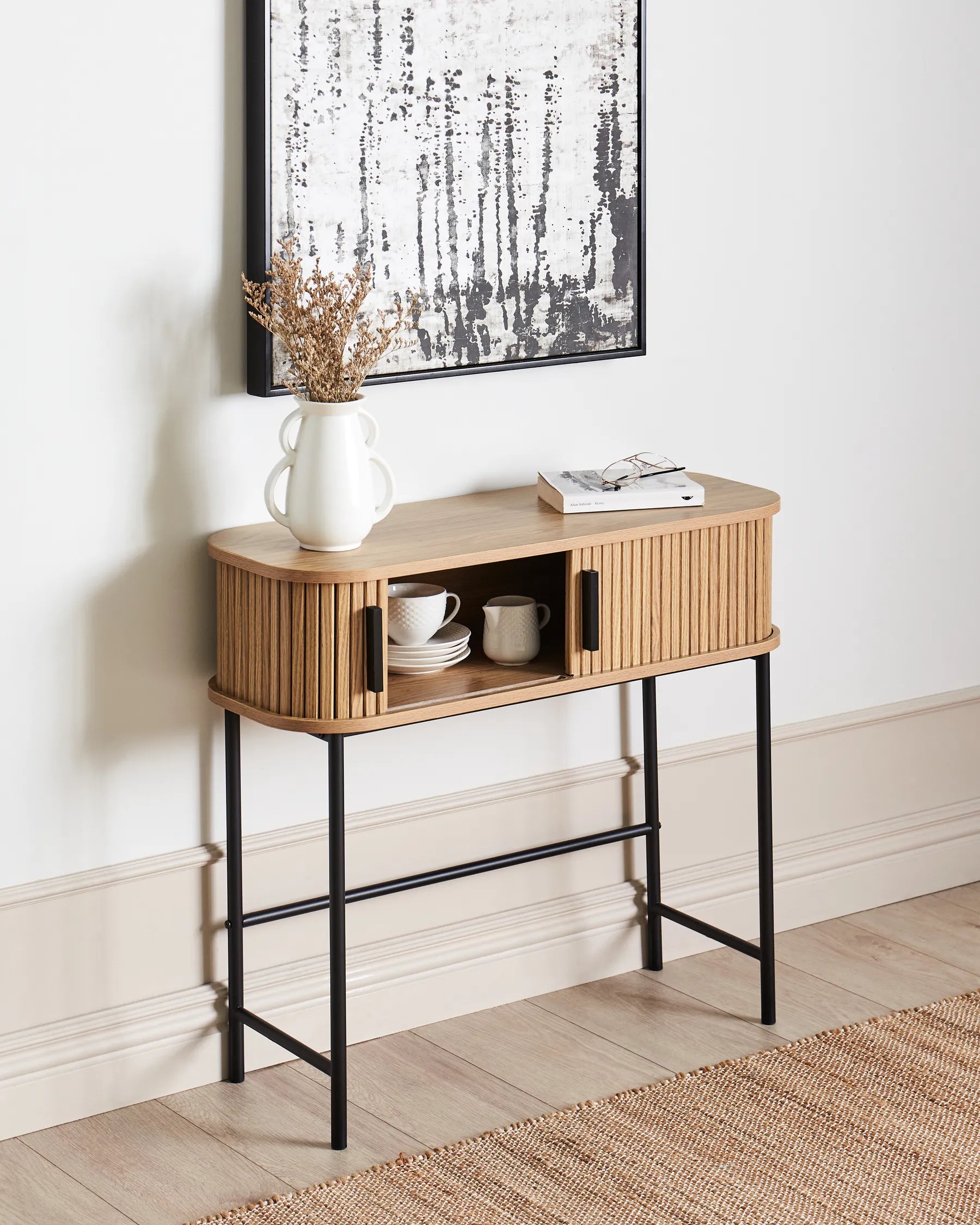 Console Table BRADLEY Brown