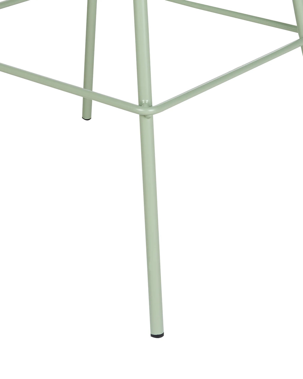 Set of 2 Bar Chairs EMMET Light Green