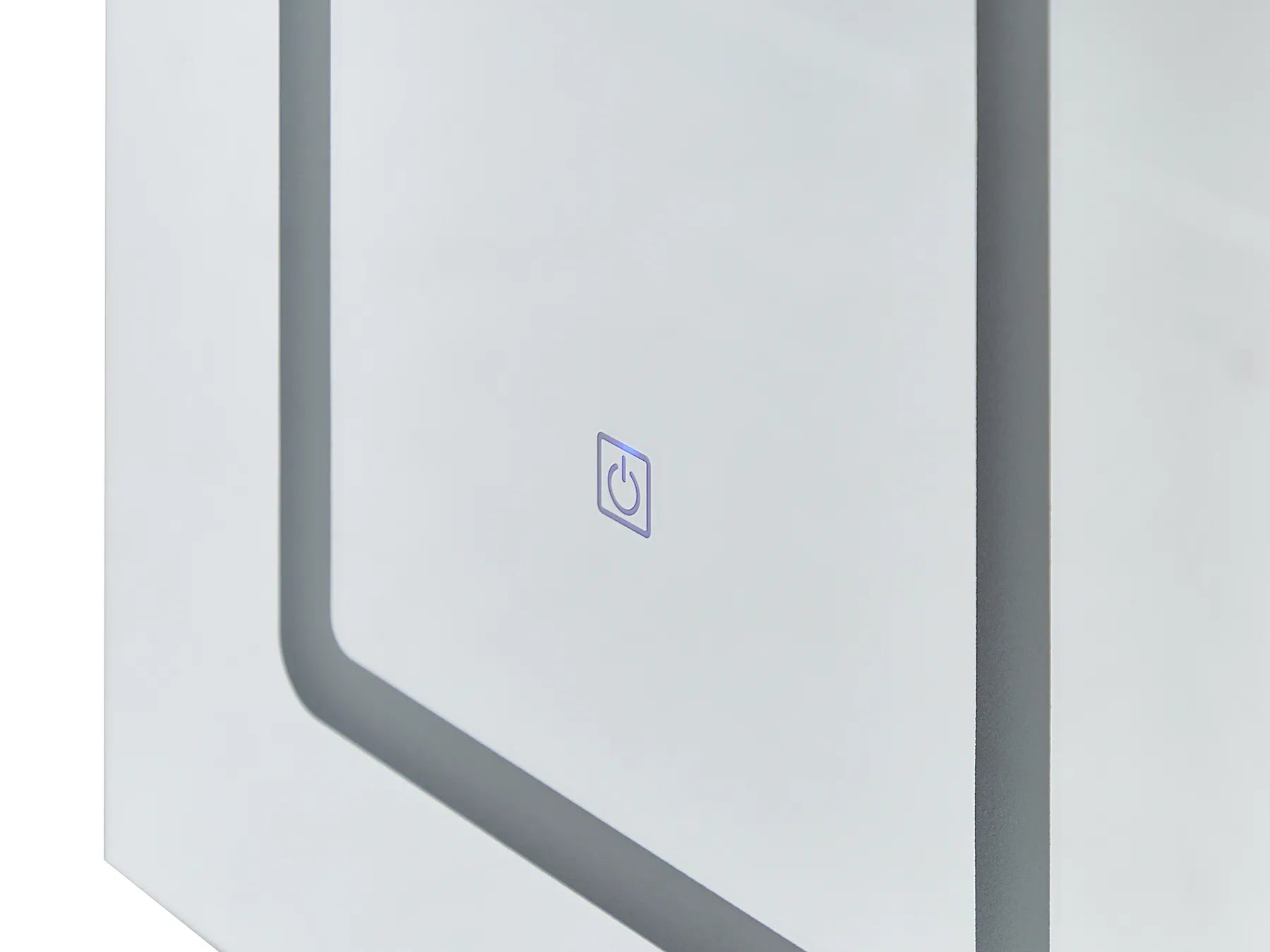 Bathroom Wall Mounted Mirror Cabinet LED CONDOR 40 cm 60 cm Black