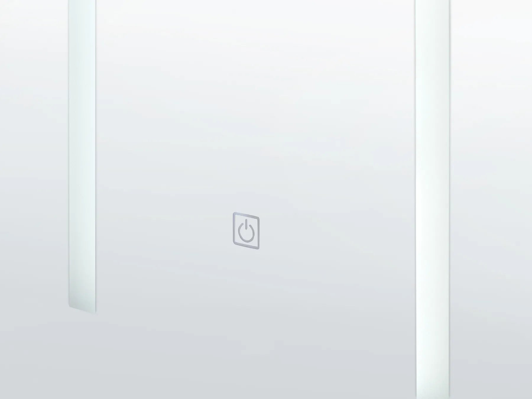 Bathroom Wall Mounted Mirror Cabinet LED CAMERON 40 cm 60 cm Black