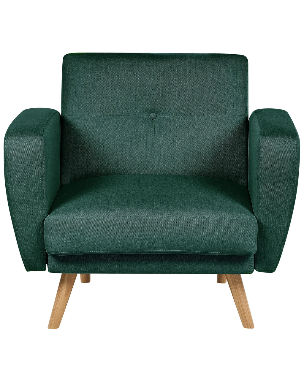 Armchair FLORLI Fabric Dark Green